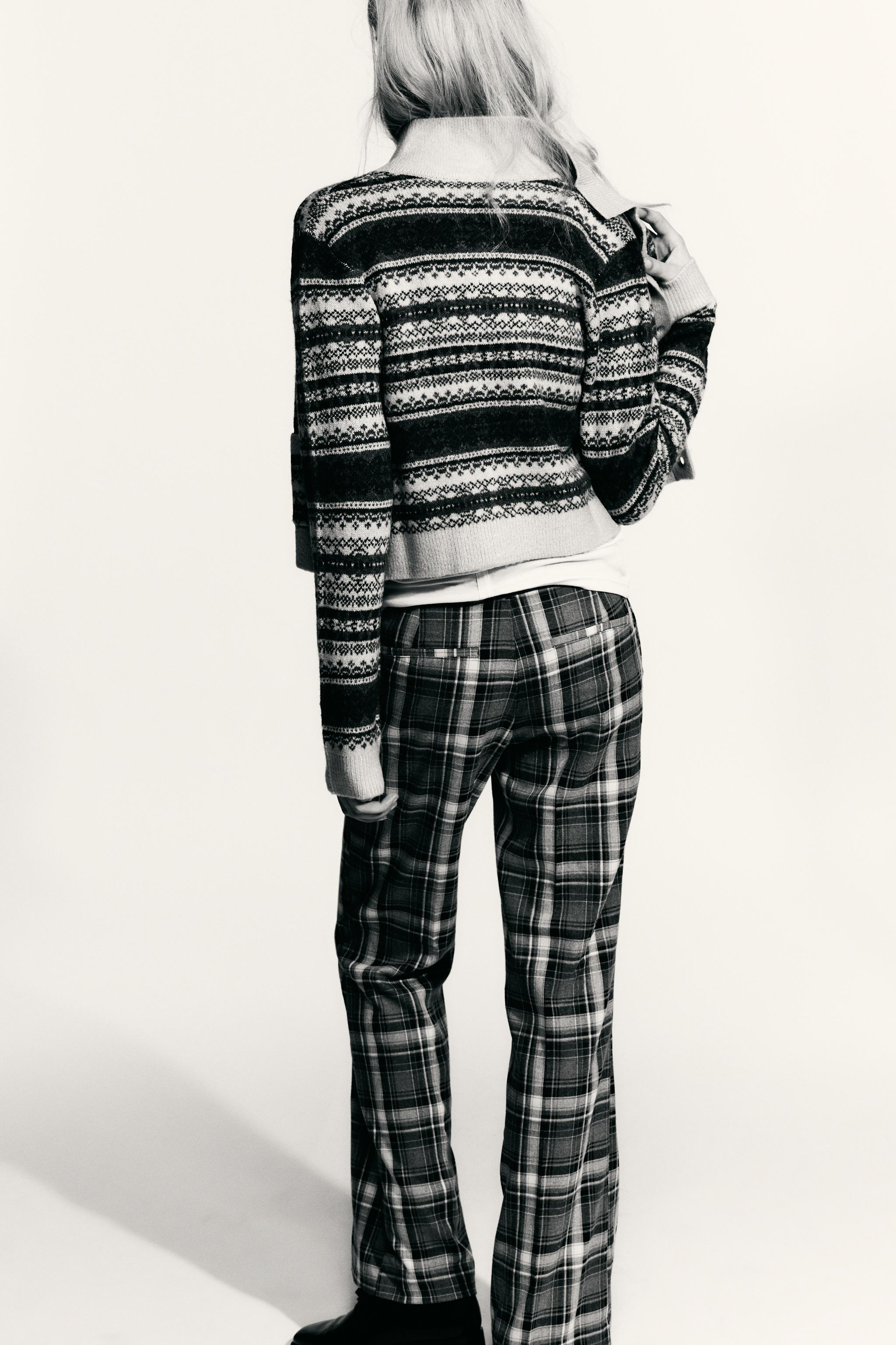 GILET EN MAILLE JACQUARD